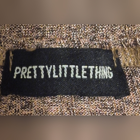 PrettyLittleThing Pink Ribbed Fitted Bodysuit - Picture 3 of 4